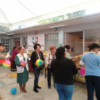 Celebró el Club Naucalpan el Día de Reyes con niñas y niños del CAM-18