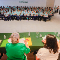 Firma de comodato entre Conalep B. C. S. y el Club de Mujeres Profesionistas y de Negocios de La Paz, A. C.