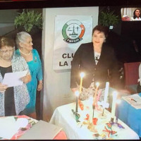 Solemne Ceremonia de las Velas del Club La Paz